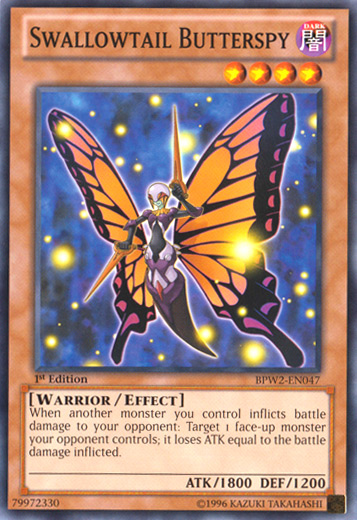 Swallowtail Butterspy [BPW2-EN047] Common Yu-Gi-Oh!