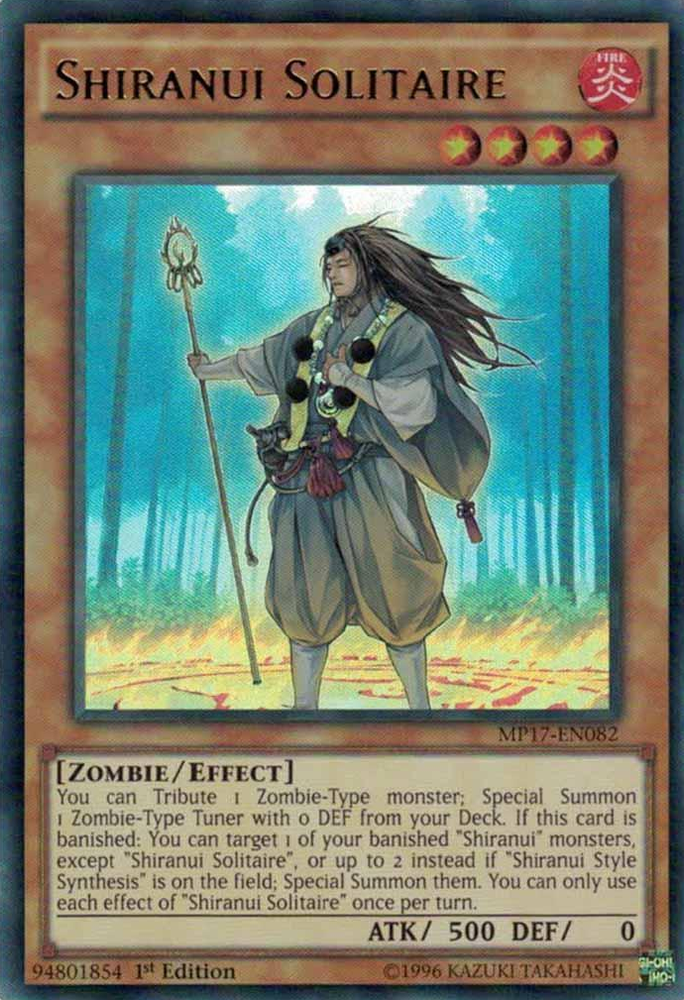 Shiranui Solitaire [MP17-EN082] Ultra Rare Yu-Gi-Oh!
