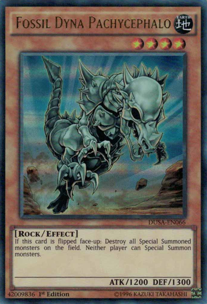 Fossil Dyna Pachycephalo [DUSA-EN066] Ultra Rare Yu-Gi-Oh!