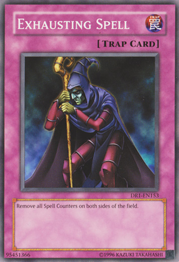 Exhausting Spell [DR1-EN153] Common Yu-Gi-Oh!