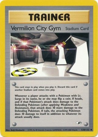 Vermilion City Gym (120/132) [Gym Heroes Unlimited] Pokémon