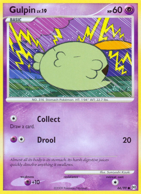 Gulpin (66/99) [Platinum: Arceus] Pokémon