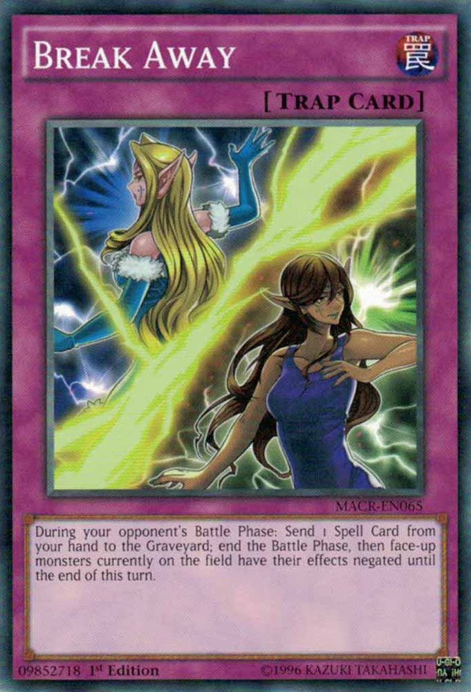 Break Away [MACR-EN065] Common Yu-Gi-Oh!