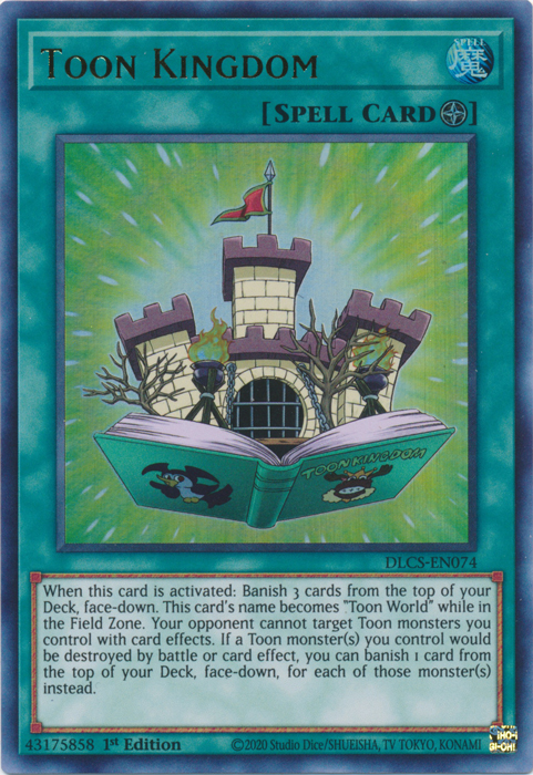 Toon Kingdom [DLCS-EN074] Ultra Rare Yu-Gi-Oh!