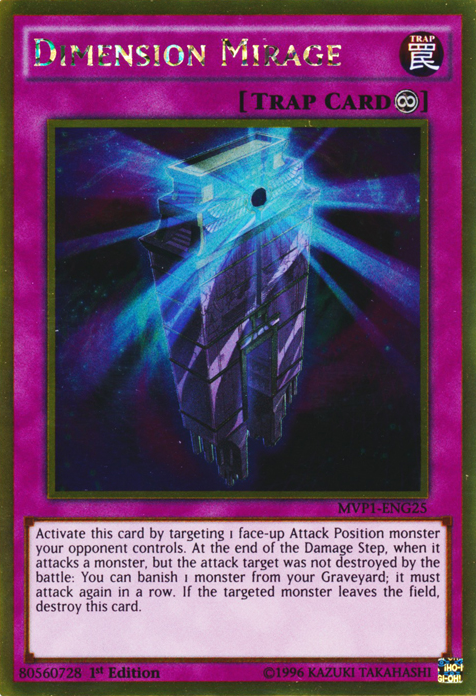 Dimension Mirage [MVP1-ENG25] Gold Rare Yu-Gi-Oh!