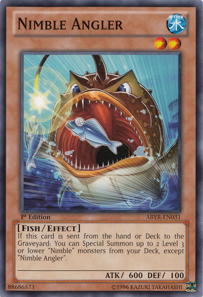 Nimble Angler [ABYR-EN031] Common Yu-Gi-Oh!
