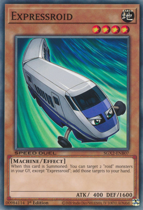Expressroid [SGX2-ENB07] Common Yu-Gi-Oh!
