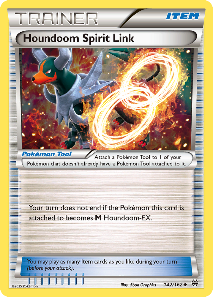 Houndoom Spirit Link (142/162) [XY: BREAKthrough] Pokémon
