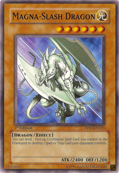 Magna-Slash Dragon [DP07-EN010] Common Yu-Gi-Oh!