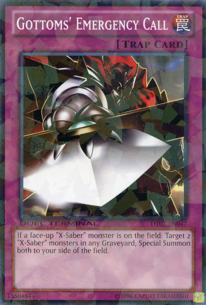 Gottoms' Emergency Call [DT07-EN047] Common Yu-Gi-Oh!