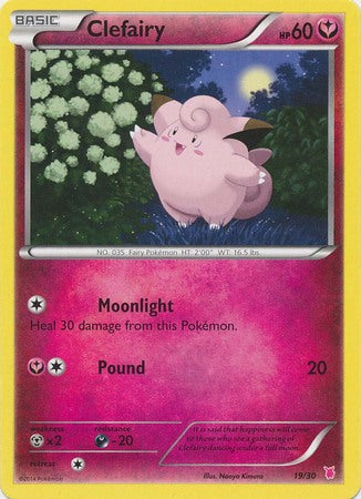 Clefairy (19/30) [XY: Trainer Kit 1 - Wigglytuff] Pokémon
