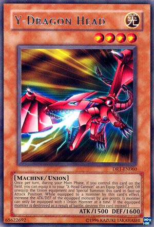 Y-Dragon Head [DR1-EN060] Rare Yu-Gi-Oh!