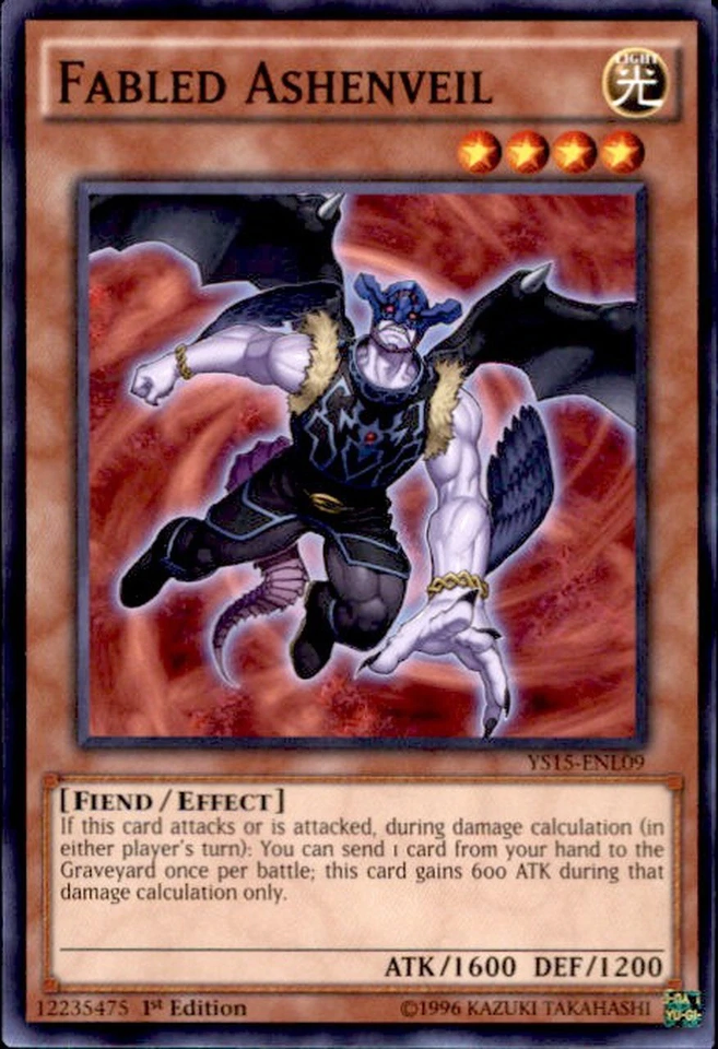 Fabled Ashenveil [YS15-ENL09] Common Yu-Gi-Oh!