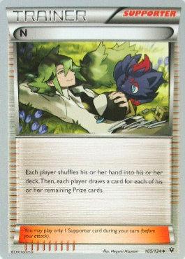 N (105/124) (Ninja Blitz - Cody Walinski) [World Championships 2016] Pokémon