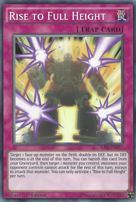 Rise to Full Height [SHVI-EN077] Common Yu-Gi-Oh!