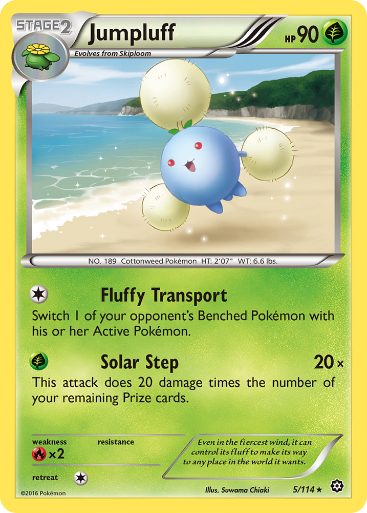Jumpluff (5/114) [XY: Steam Siege] Pokémon