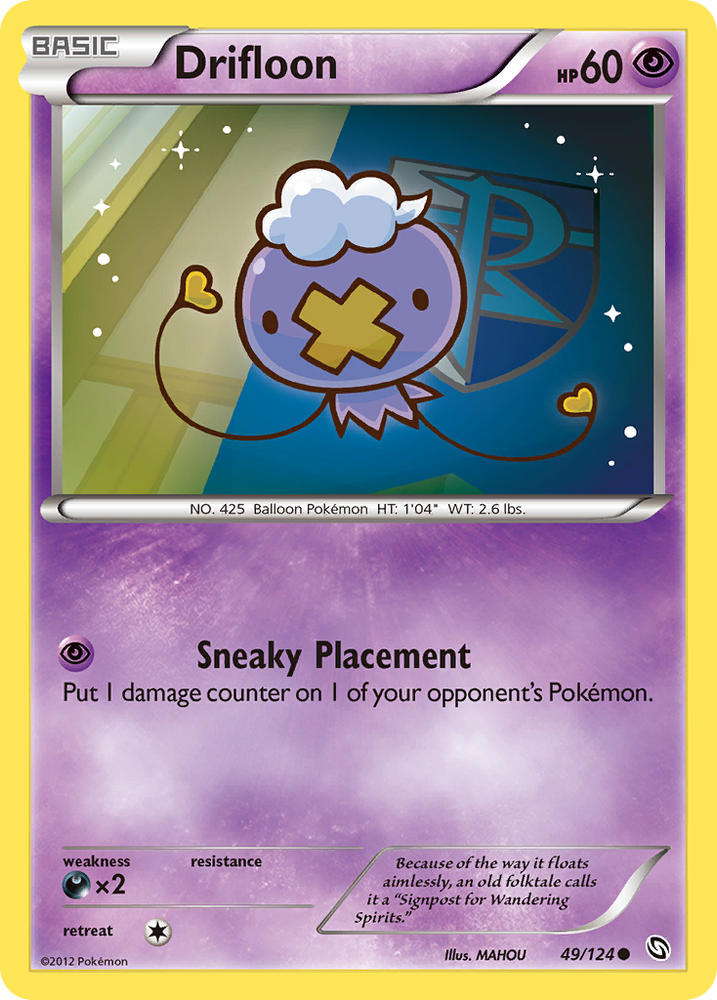 Drifloon (49/124) [Black & White: Dragons Exalted] Pokémon