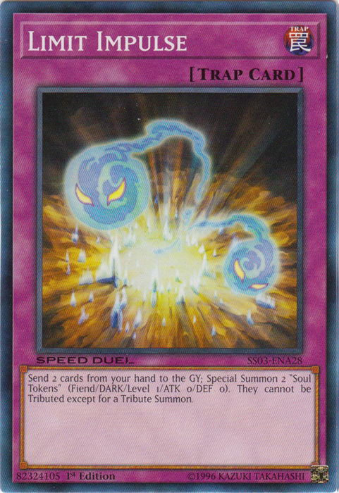 Limit Impulse [SS03-ENA28] Common Yu-Gi-Oh!