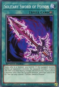 Solitary Sword of Poison [SBCB-EN078] Common Yu-Gi-Oh!