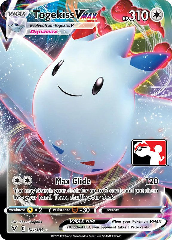 Togekiss VMAX (141/185) [Prize Pack Series One] Pokémon