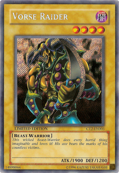 Vorse Raider [CT2-EN003] Secret Rare Yu-Gi-Oh!