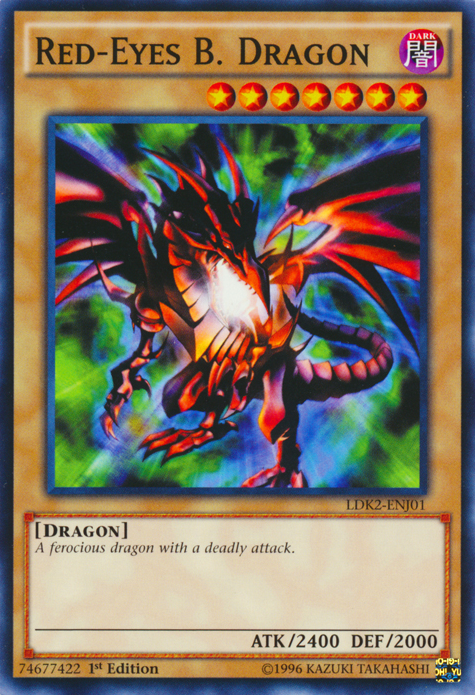 Red-Eyes B. Dragon [LDK2-ENJ01] Common Yu-Gi-Oh!