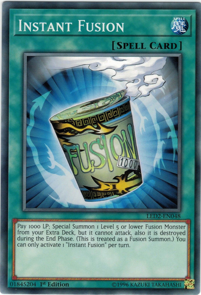 Instant Fusion [LED2-EN048] Common Yu-Gi-Oh!