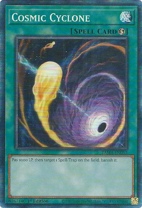 Cosmic Cyclone [TAMA-EN053] Collector's Rare Yu-Gi-Oh!