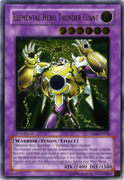 Elemental Hero Thunder Giant [TLM-EN036] Ultimate Rare Yu-Gi-Oh!