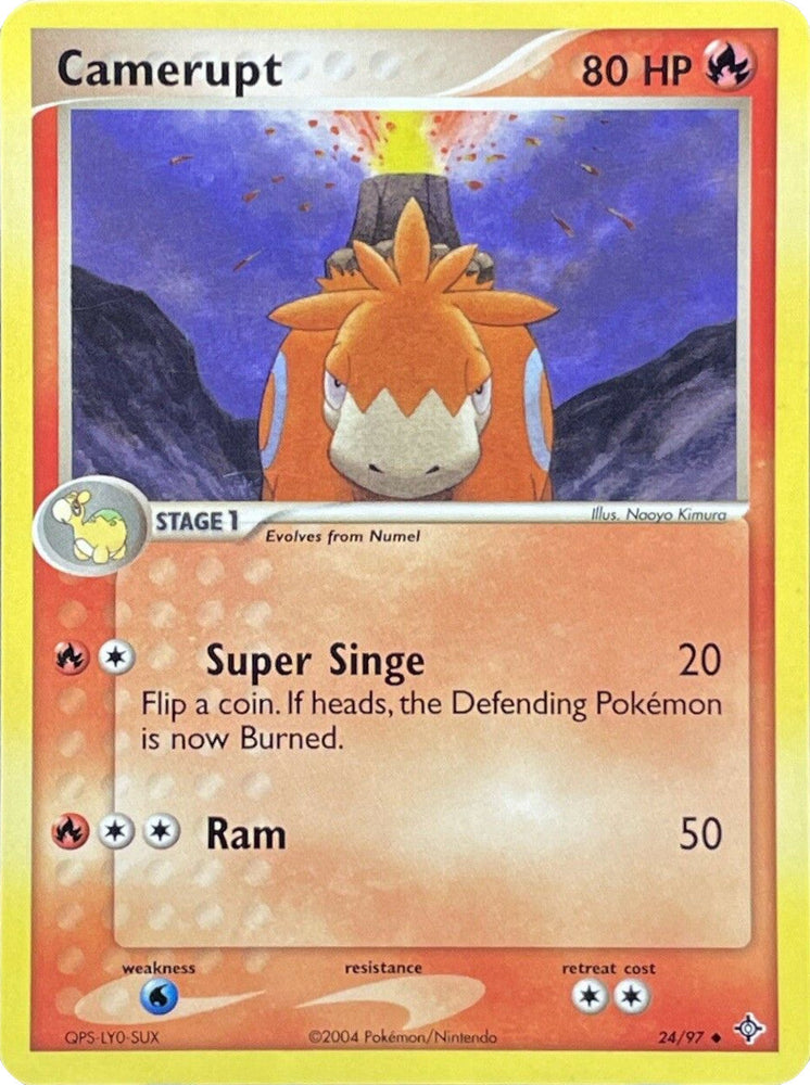 Camerupt (24/97) [EX: Battle Stadium] Pokémon