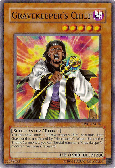 Gravekeeper's Chief [CP03-EN016] Common Yu-Gi-Oh!