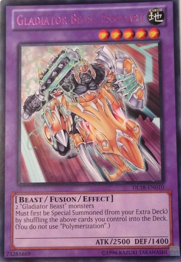 Gladiator Beast Essedarii (Purple) [DL18-EN010] Rare Yu-Gi-Oh!