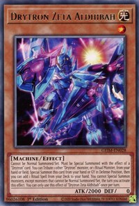 Drytron Zeta Aldhibah [GEIM-EN028] Rare Yu-Gi-Oh!