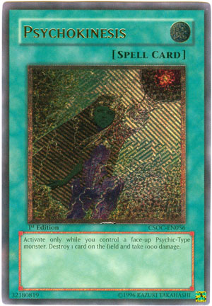 Psychokinesis (UTR) [CSOC-EN056] Ultimate Rare Yu-Gi-Oh!