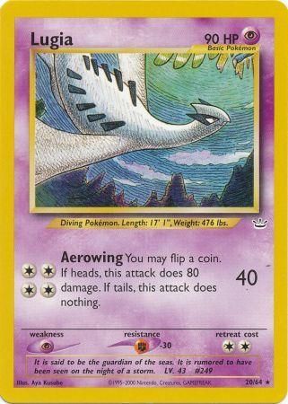 Lugia (20/64) [Neo Revelation Unlimited] Pokémon