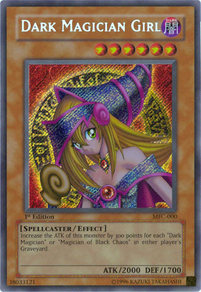 Dark Magician Girl [MFC-000] Secret Rare Yu-Gi-Oh!