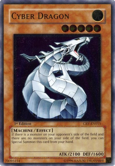 Cyber Dragon [CRV-EN015] Ultimate Rare Yu-Gi-Oh!