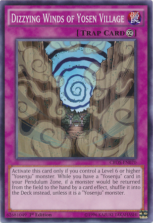 Dizzying Winds of Yosen Village [CROS-EN070] Common Yu-Gi-Oh!