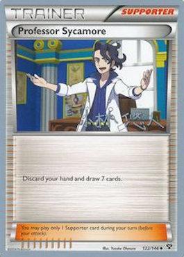 Professor Sycamore (122/146) (Plasma Power - Haruto Kobayashi) [World Championships 2014] Pokémon