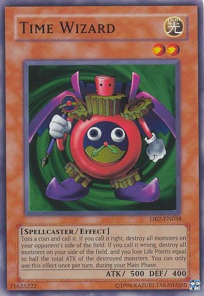 Time Wizard [DB2-EN038] Super Rare Yu-Gi-Oh!