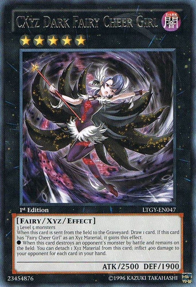 CXyz Dark Fairy Cheer Girl [LTGY-EN047] Rare Yu-Gi-Oh!