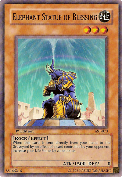 Elephant Statue of Blessing [AST-073] Common Yu-Gi-Oh!