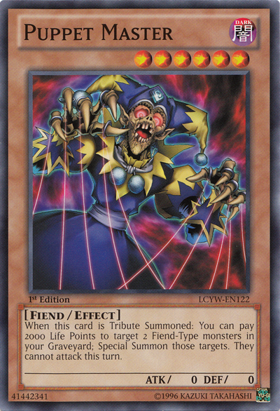 Puppet Master [LCYW-EN122] Common Yu-Gi-Oh!