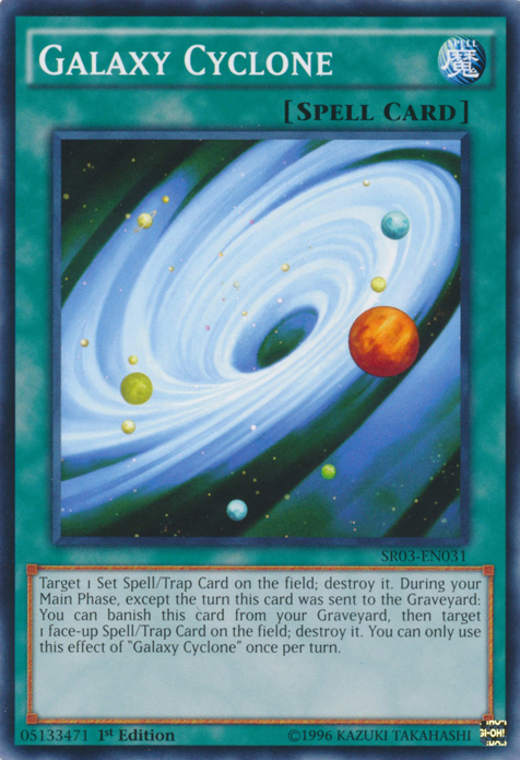 Galaxy Cyclone [SR03-EN031] Common Yu-Gi-Oh!
