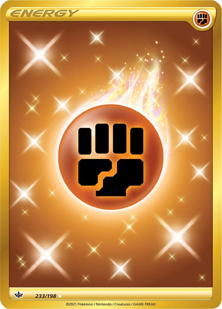 Fighting Energy (233/198) [Sword & Shield: Chilling Reign] Pokémon