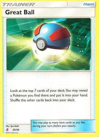 Great Ball (25/30) [Sun & Moon: Trainer Kit - Lycanroc] Pokémon