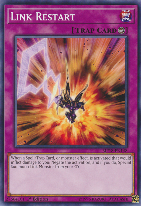 Link Restart [MP18-EN148] Common Yu-Gi-Oh!