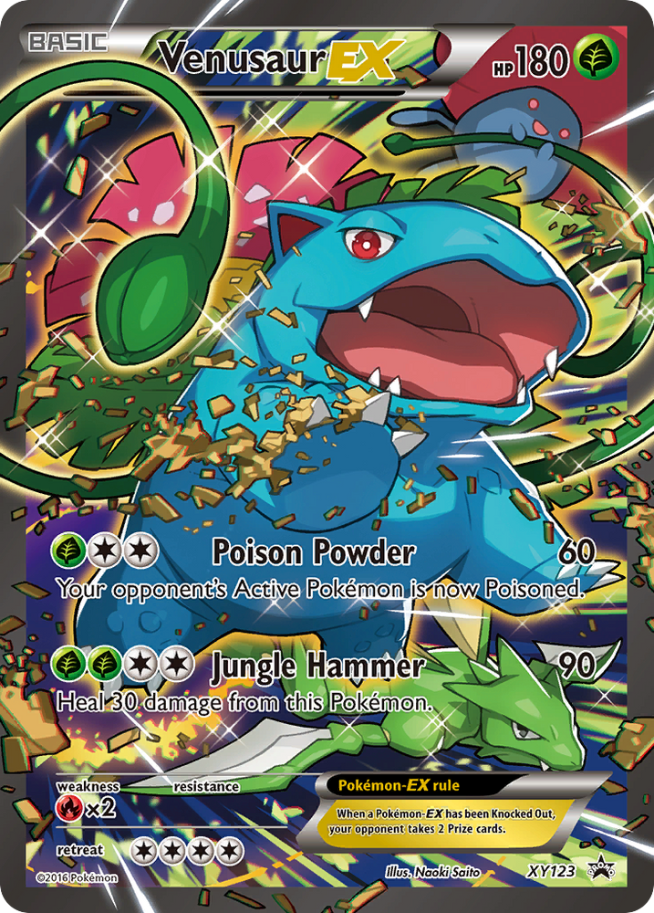 Venusaur EX (XY123) [XY: Black Star Promos] Pokémon