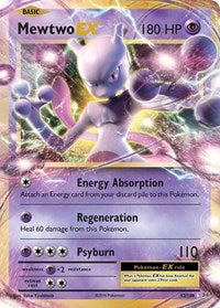 Mewtwo EX (52/108) (Jumbo Card) [XY: Evolutions] Pokémon