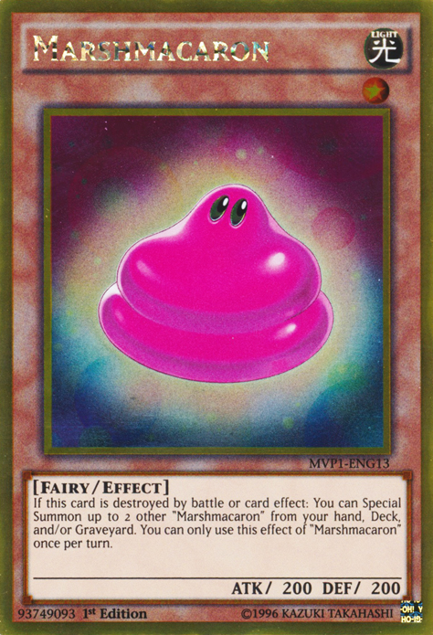 Marshmacaron [MVP1-ENG13] Gold Rare Yu-Gi-Oh!